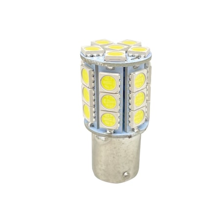 Superior Electric Boat and RV LED Light Bulb - 27LED 12V 300 Lumens 4.5W White 1156-27W-D